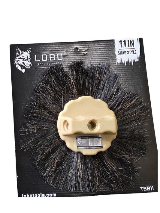 Lobo Tools 11 in Horsehair Shag Style Drywall Texture Stipple Brush