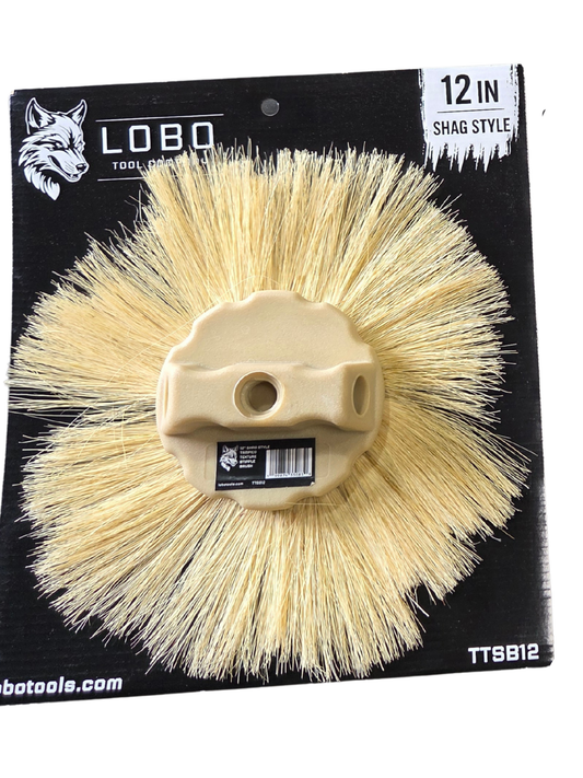 Lobo Tools 12 in Tampico Shag Style Drywall Texture Stipple Brush