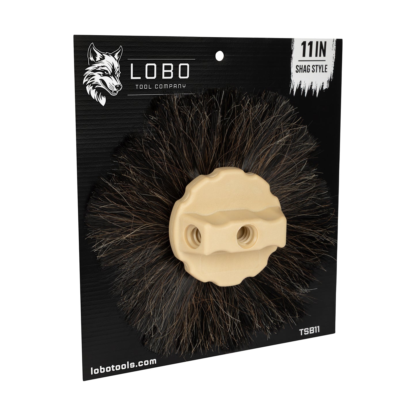 Lobo Tools 11 in Horsehair Shag Style Drywall Texture Stipple Brush