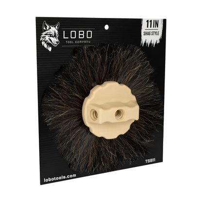 Lobo Tools 11 in Horsehair Shag Style Drywall Texture Stipple Brush