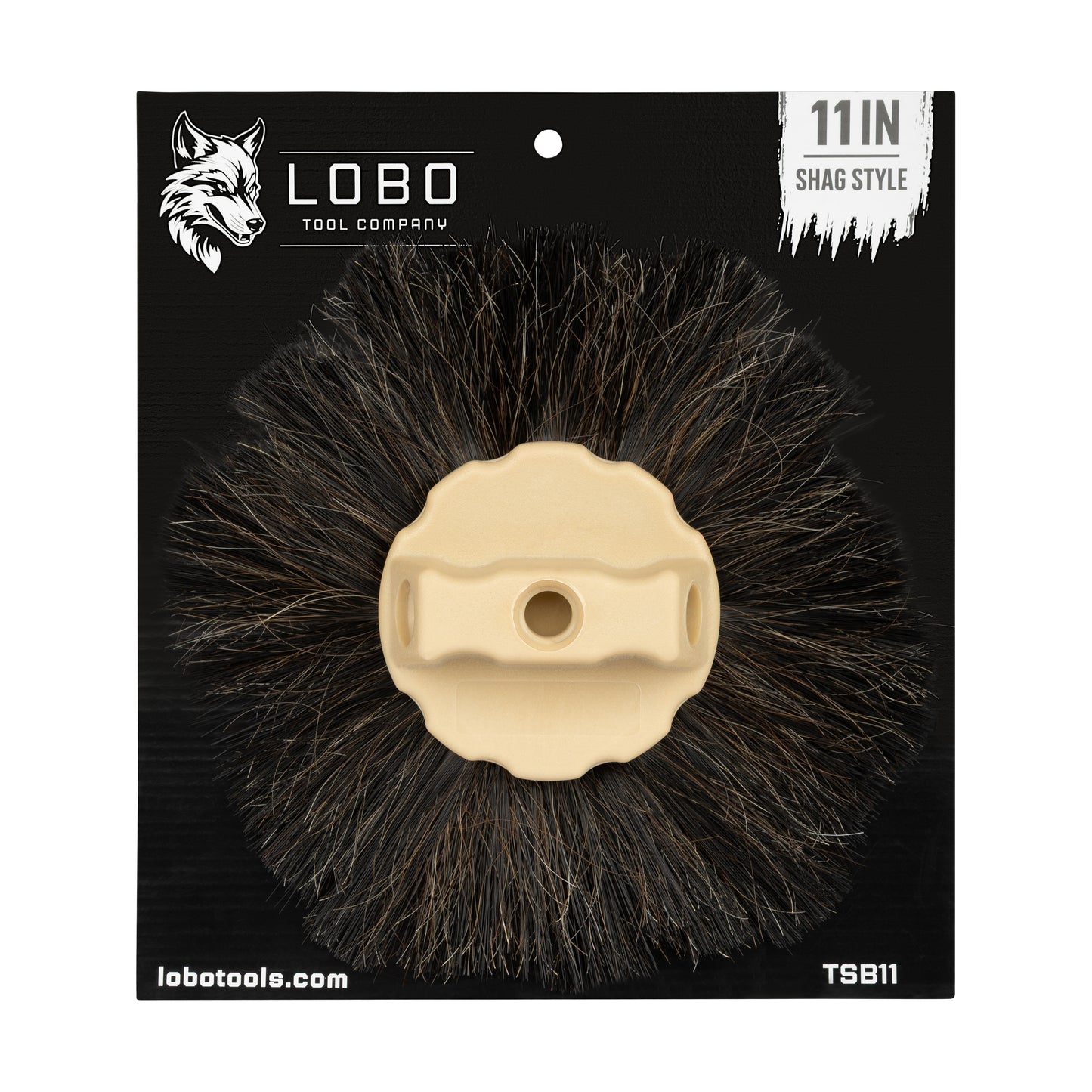 Lobo Tools 11 in Horsehair Shag Style Drywall Texture Stipple Brush