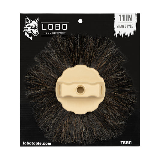 Lobo Tools 11 in Horsehair Shag Style Drywall Texture Stipple Brush