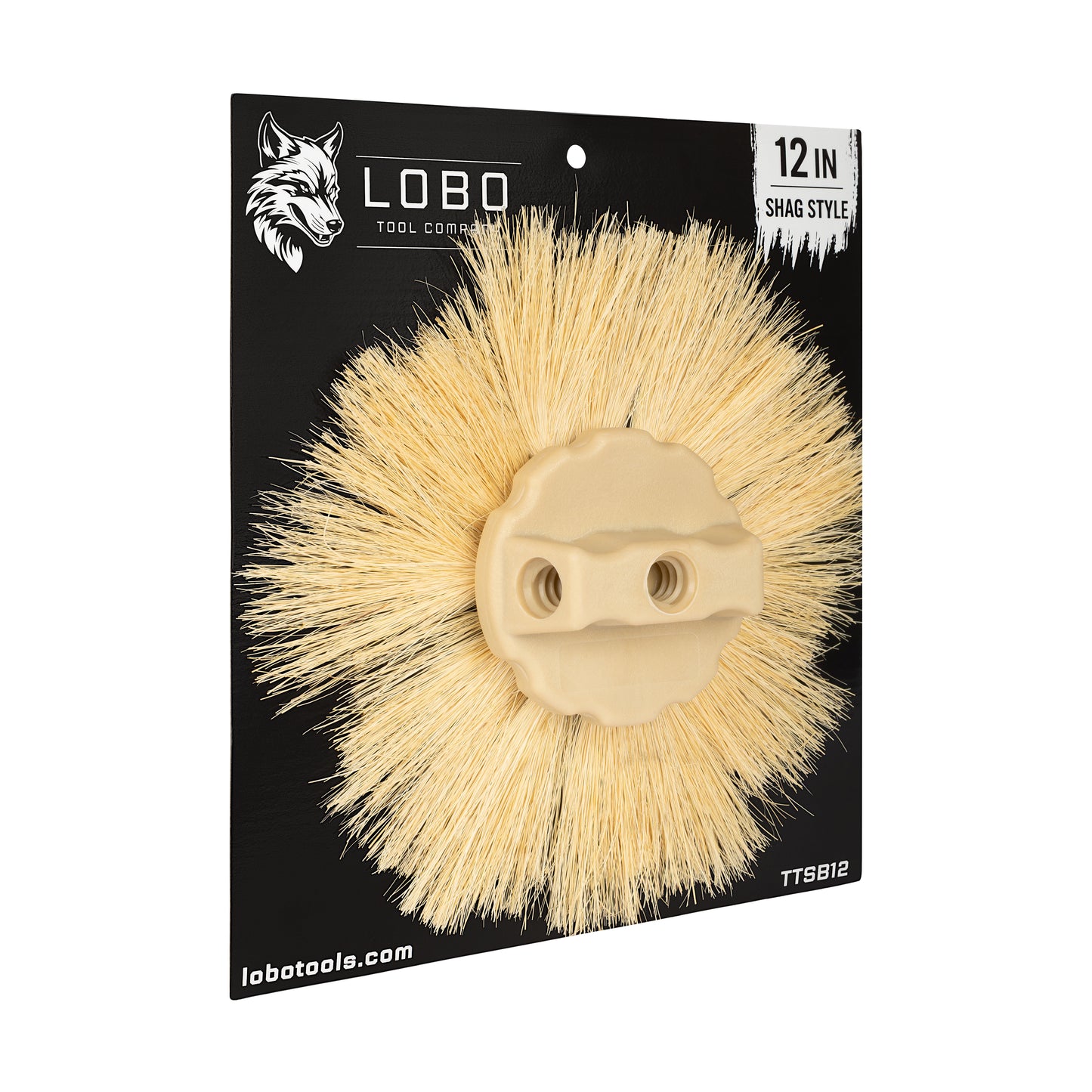 Lobo Tools 12 in Tampico Shag Style Drywall Texture Stipple Brush